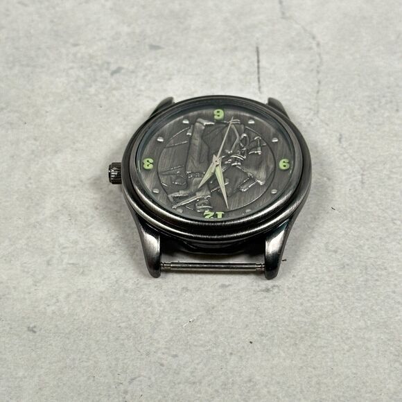 Avon Watch Mens 38mm Golf Gray Round Fathers Day Grandpa Gift New Battery - Picture 3 of 8